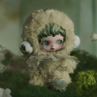 Blind box gosedjur Skullpanda blomtema
