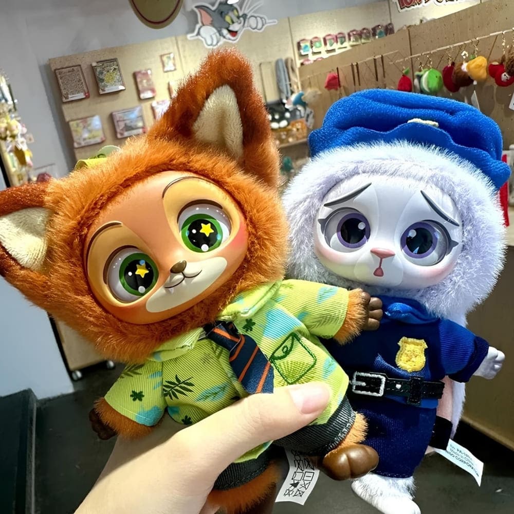 Blind box gosedjur Zootopia samlarfigurer