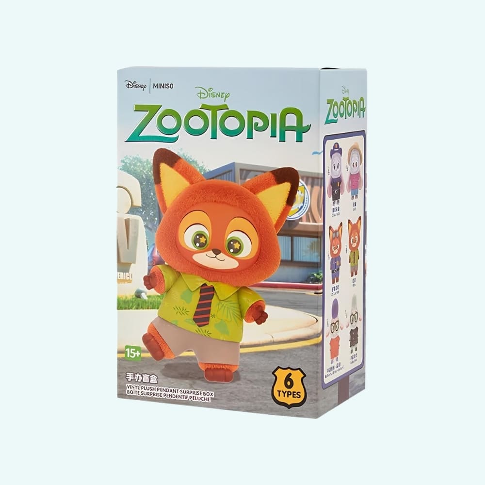 Blind box gosedjur Zootopia samlarfigurer