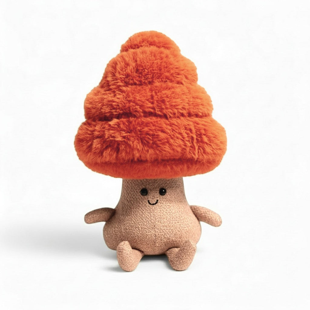 Gosedjur växt kawaii liten gran