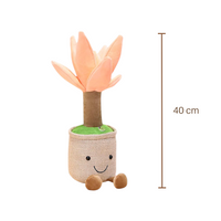 Gosedjur växt kawaii yucca i kruka