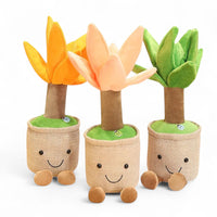 Gosedjur växt kawaii yucca i kruka