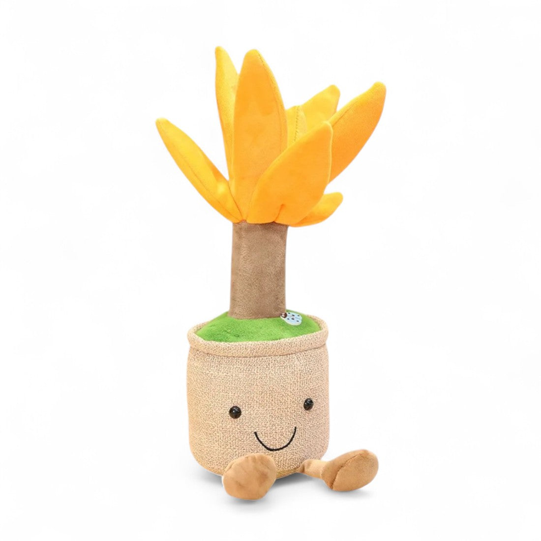 Gosedjur växt kawaii yucca i kruka