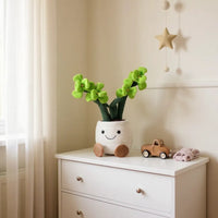 Gosedjur växt kawaii orkidé mjuk och färgglad