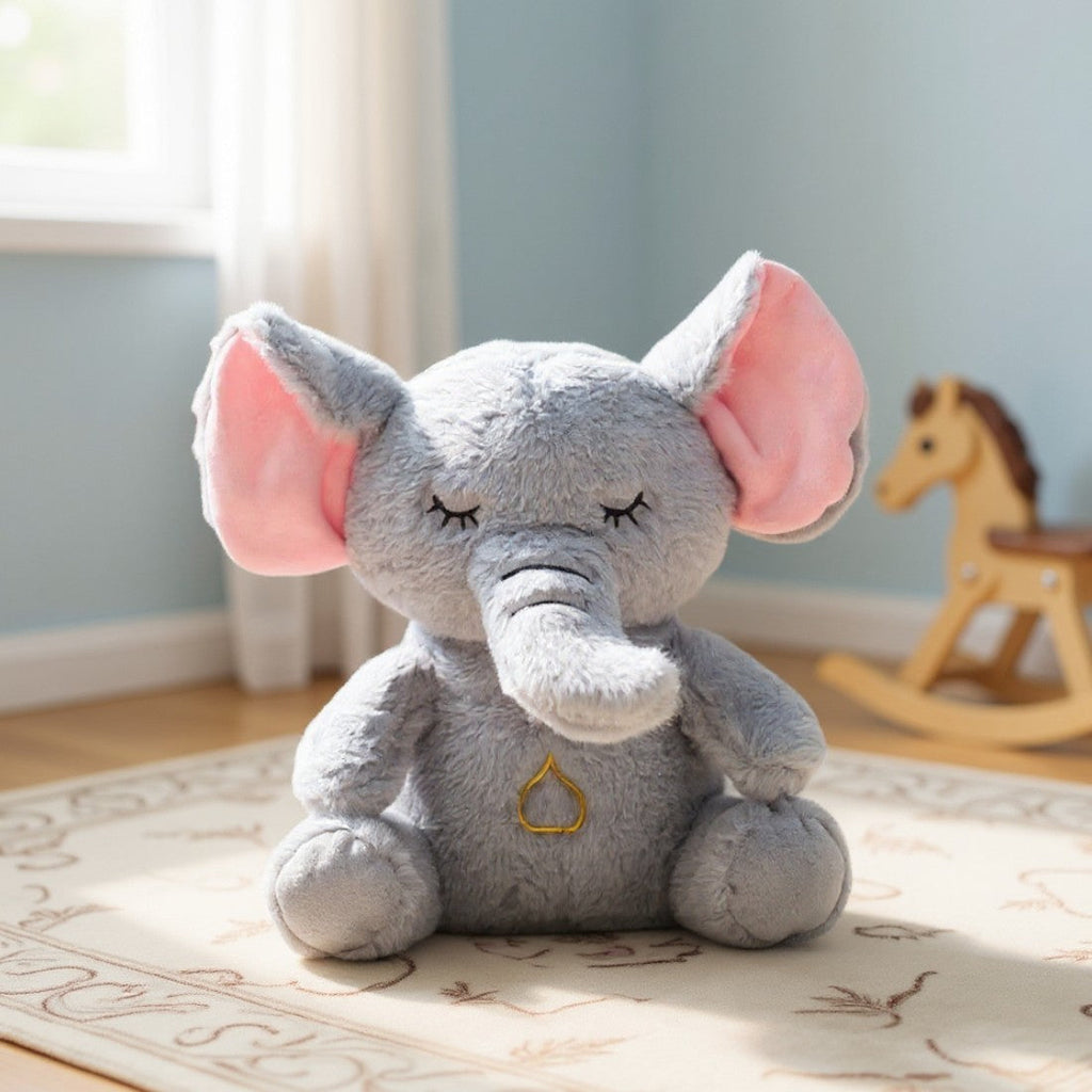 Elefant gosedjur lugnande nattlampa