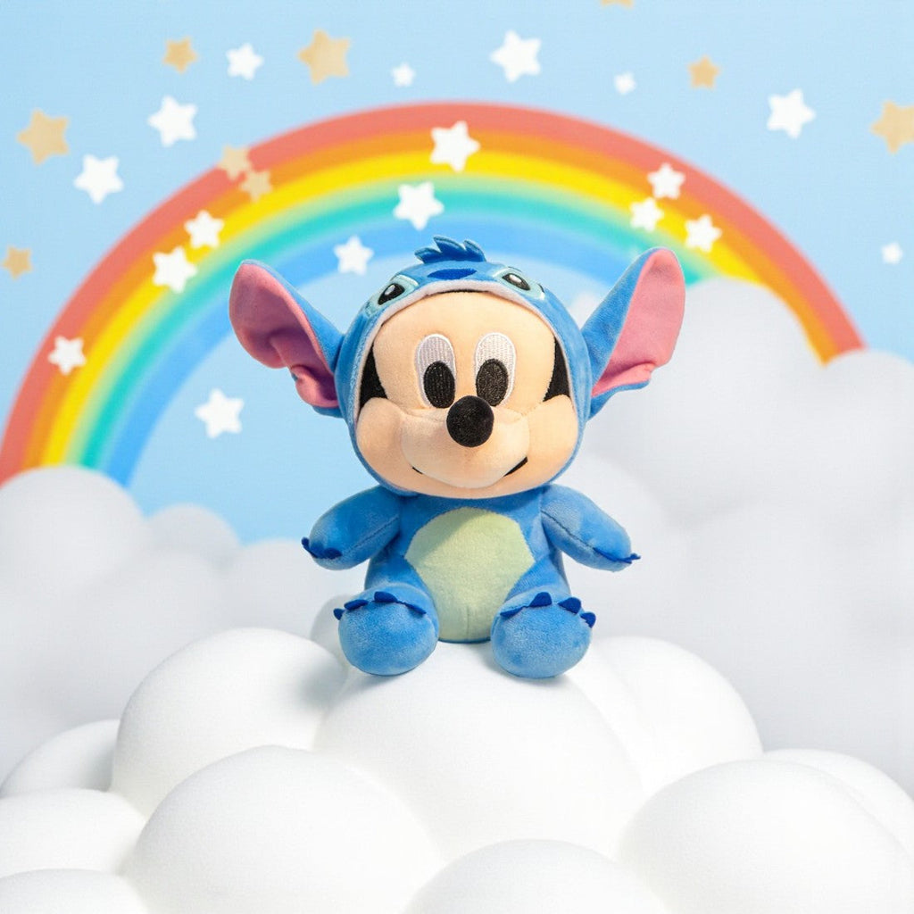 Gosedjur Disney bebis Musse Pigg utklädd till Stitch