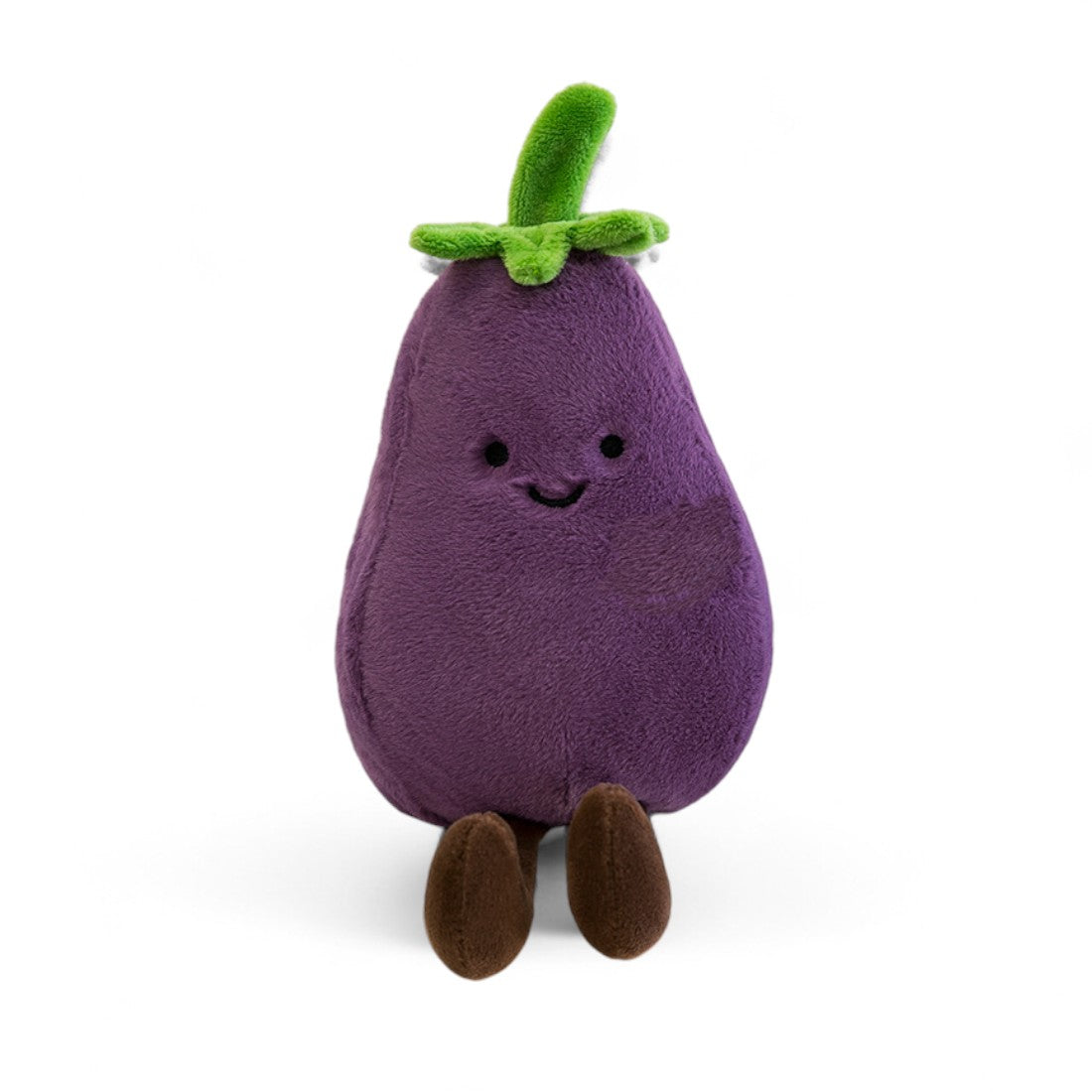 Gosedjur grönsak kawaii busig aubergine