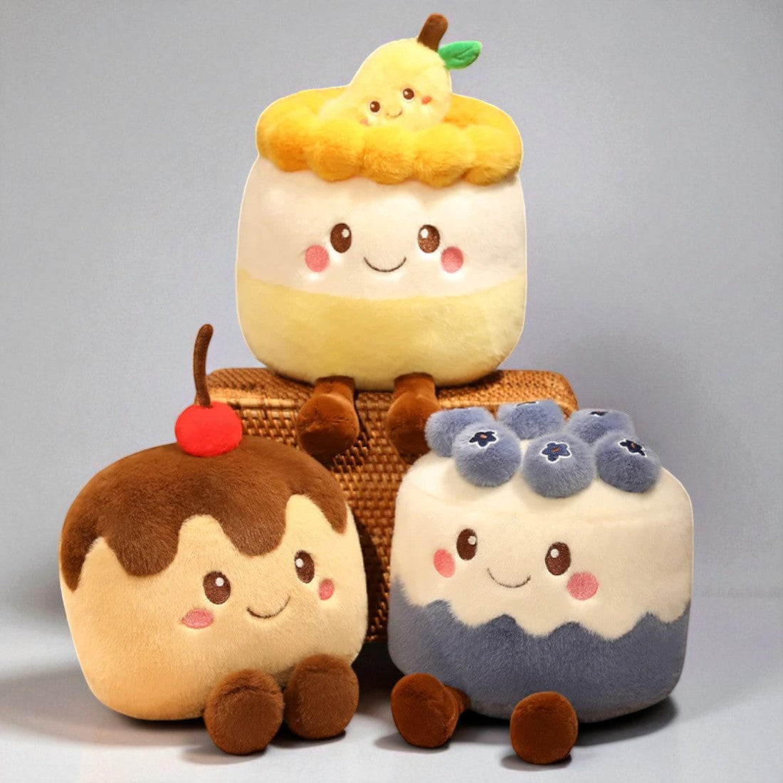 Gosedjur kawaii läcker tårta