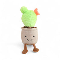 Gosedjur växt kawaii blommande kaktus