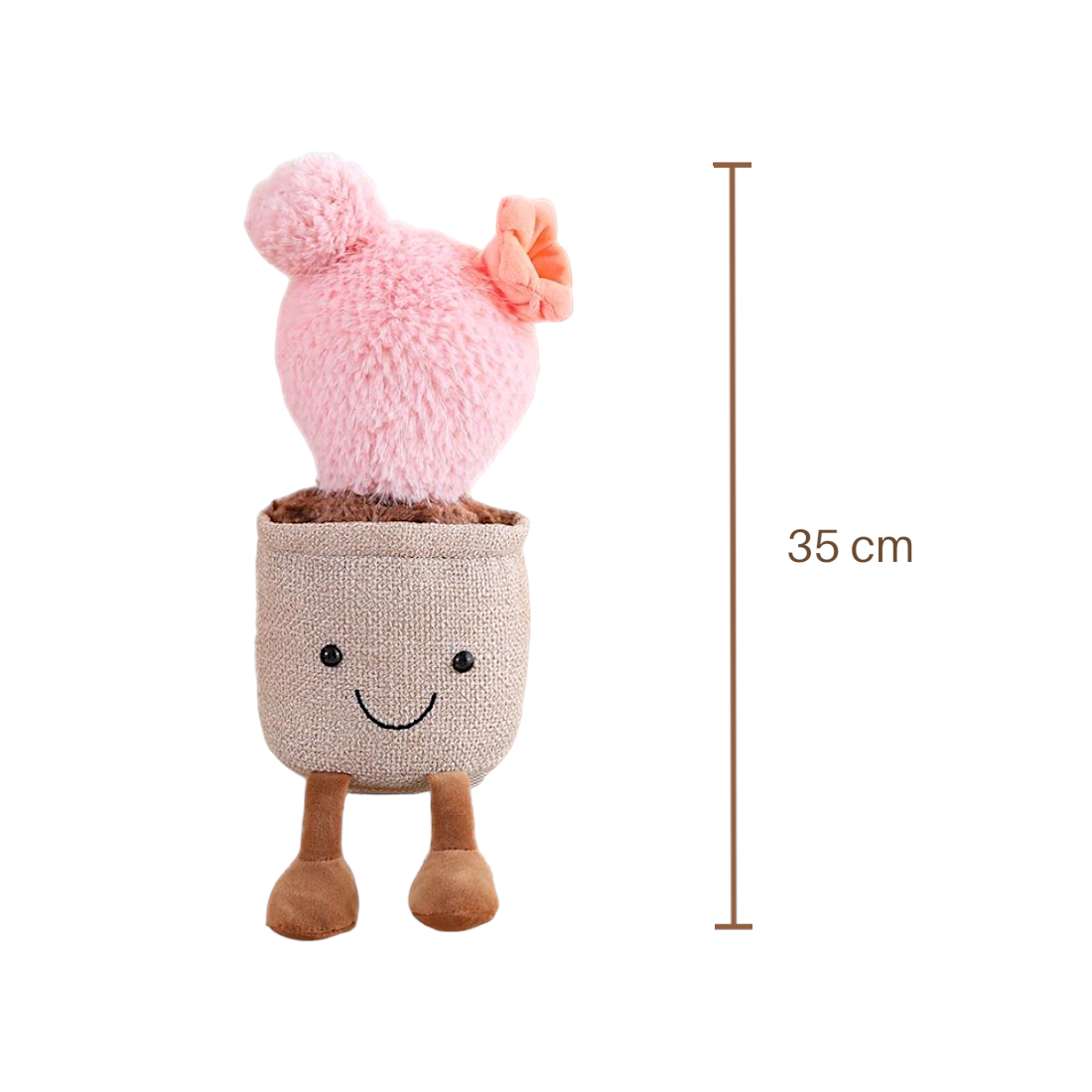Gosedjur växt kawaii blommande kaktus