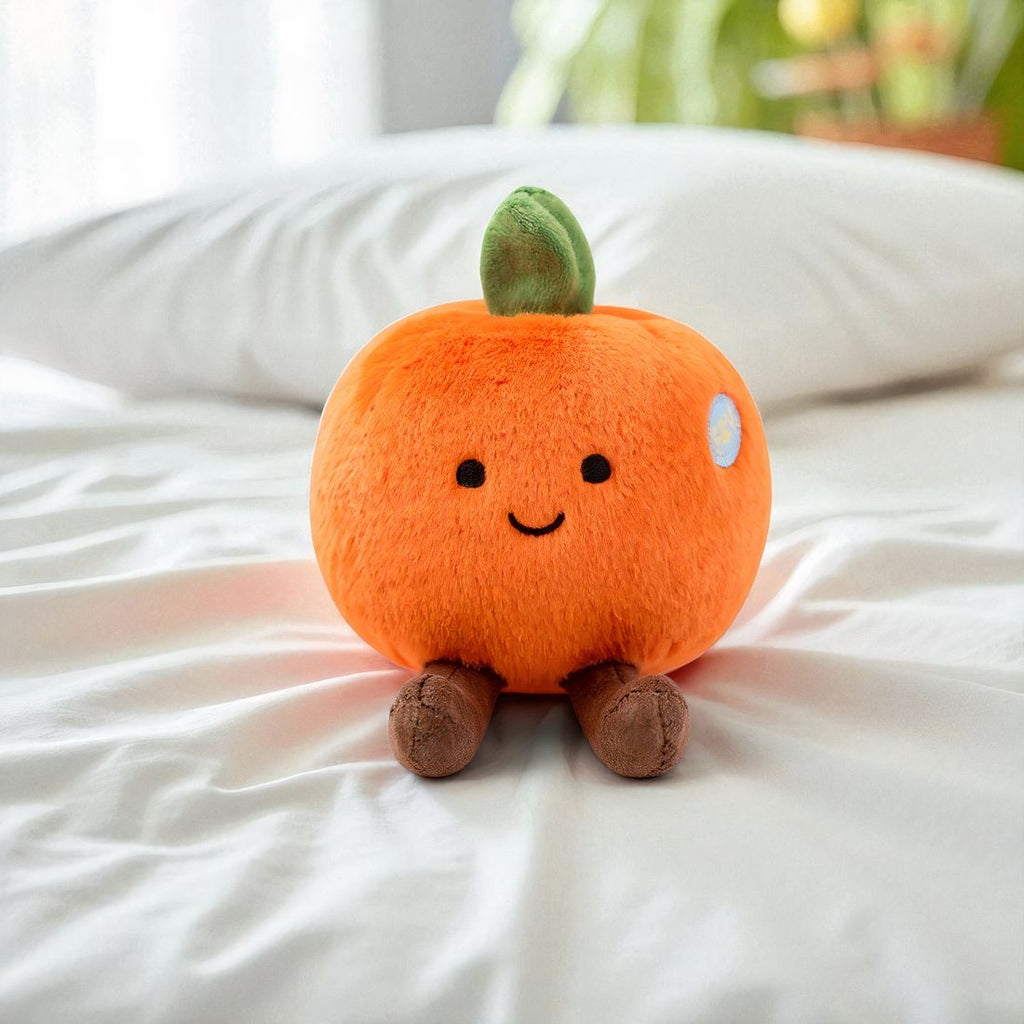 Gosedjur frukt kawaii busig apelsin