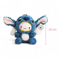 Gosedjur Cinnamoroll utklädd till Stitch