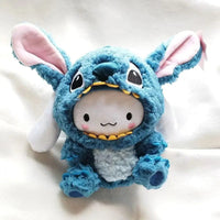Gosedjur Cinnamoroll utklädd till Stitch