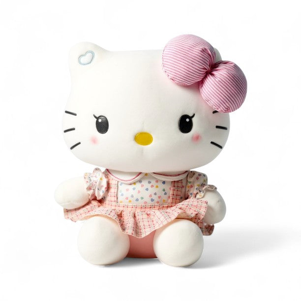Gosedjur Hello Kitty gosig och stilig i rosa pastell