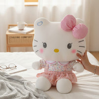 Gosedjur Hello Kitty gosig och stilig i rosa pastell