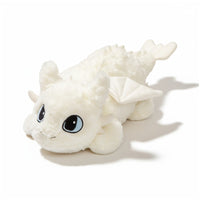 Gosedjur vit drake Light Fury fluffig