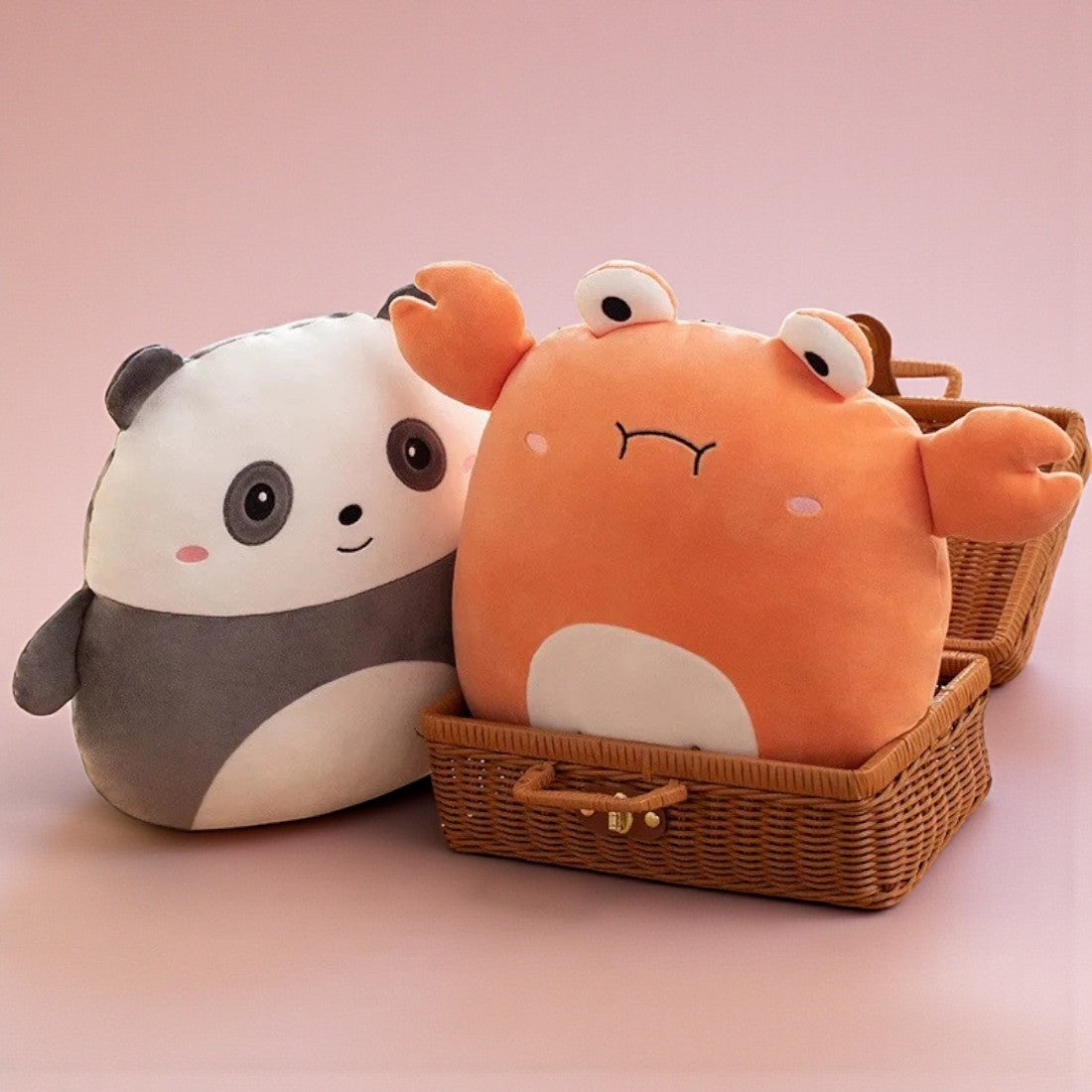 Gosedjur panda rund och fluffig