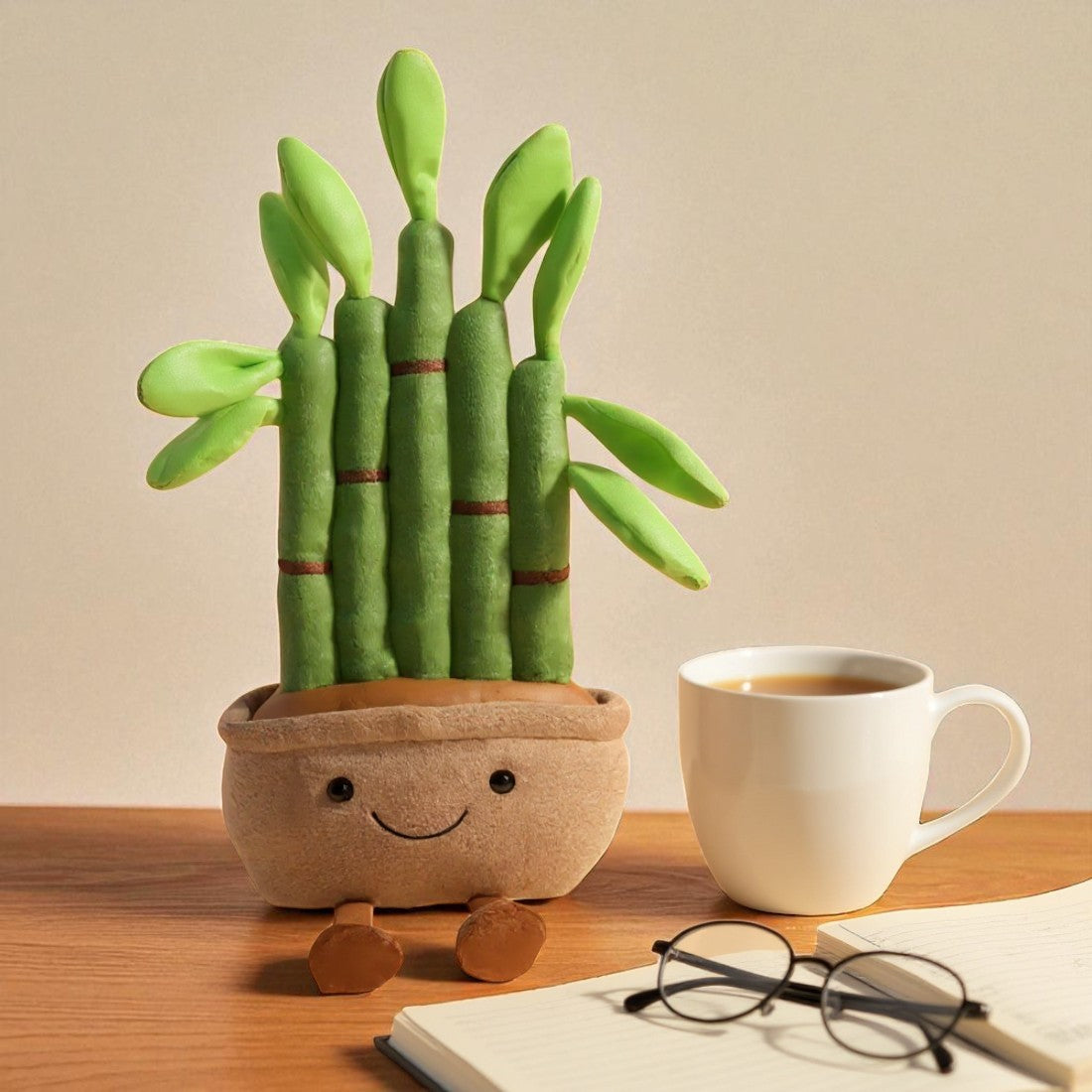 Gosedjur växt kawaii bambu zen