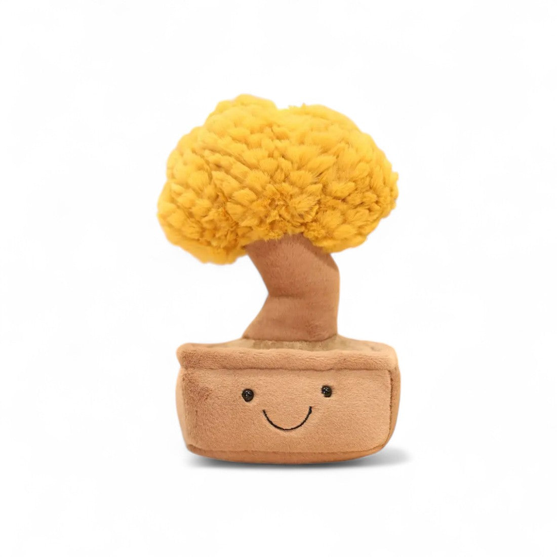 Gosedjur växt kawaii bonsai med leende