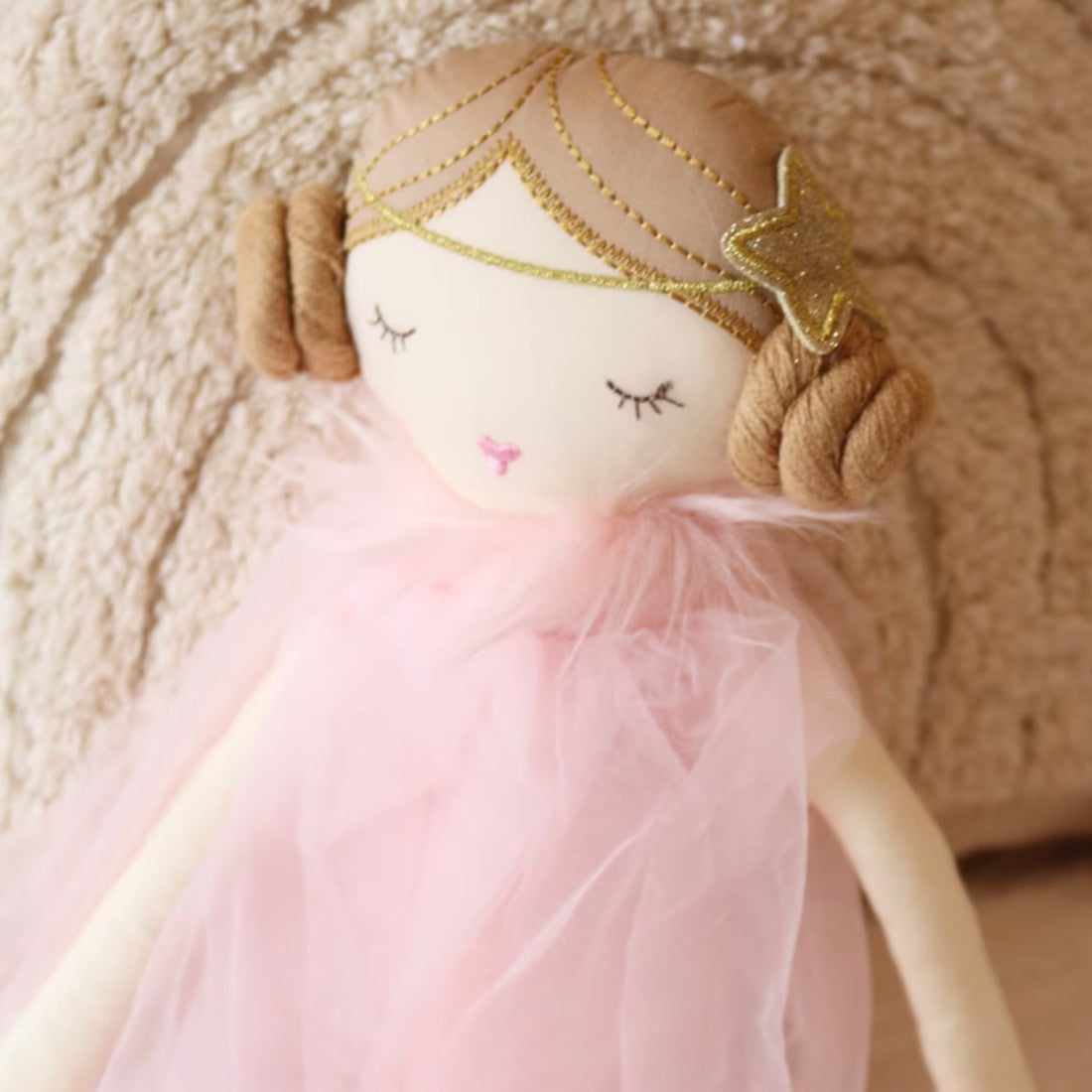 Gosedjur docka ballerina med knutar