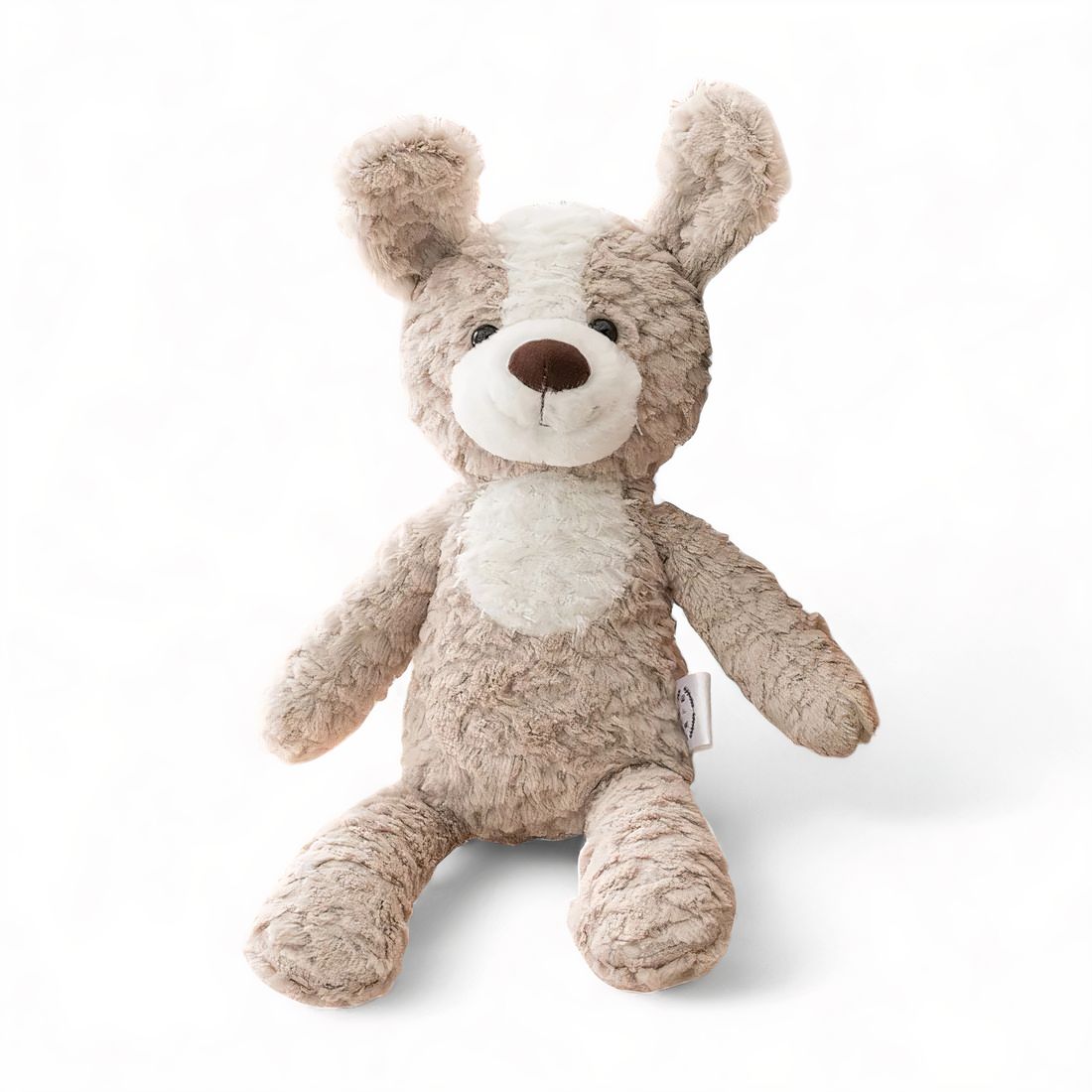 Gosedjur hund beige supermjuk