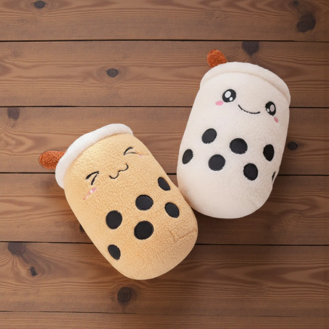 Gosedjur kawaii bubble tea karamell
