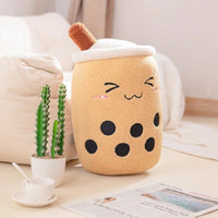 Gosedjur kawaii bubble tea karamell