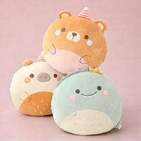 Gosedjur kudde rund Squishmallow-stil