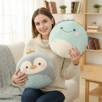 Gosedjur kudde rund Squishmallow-stil