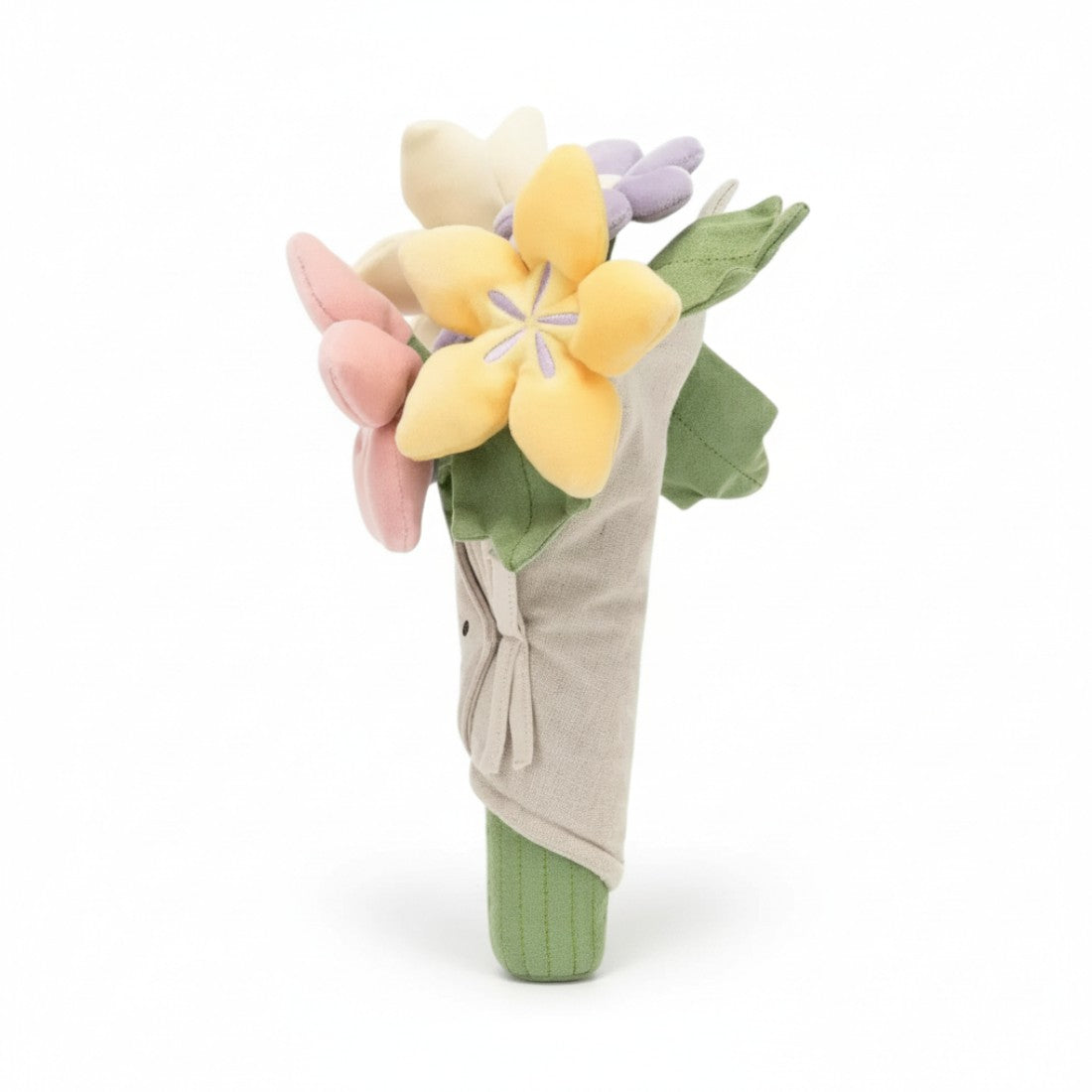 Gosedjur bukett färgglada blommor kawaii