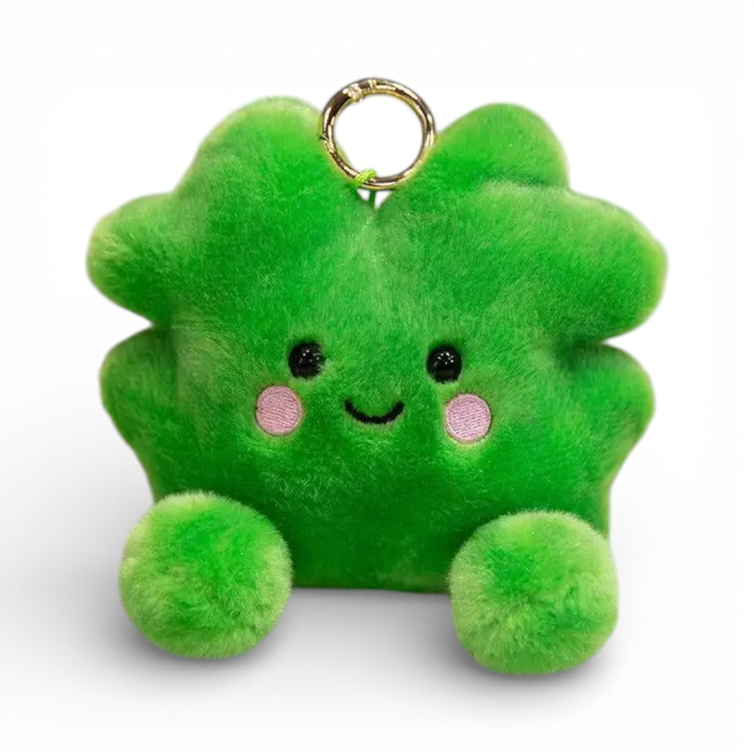 Nyckelring gosedjur fyrklöver kawaii