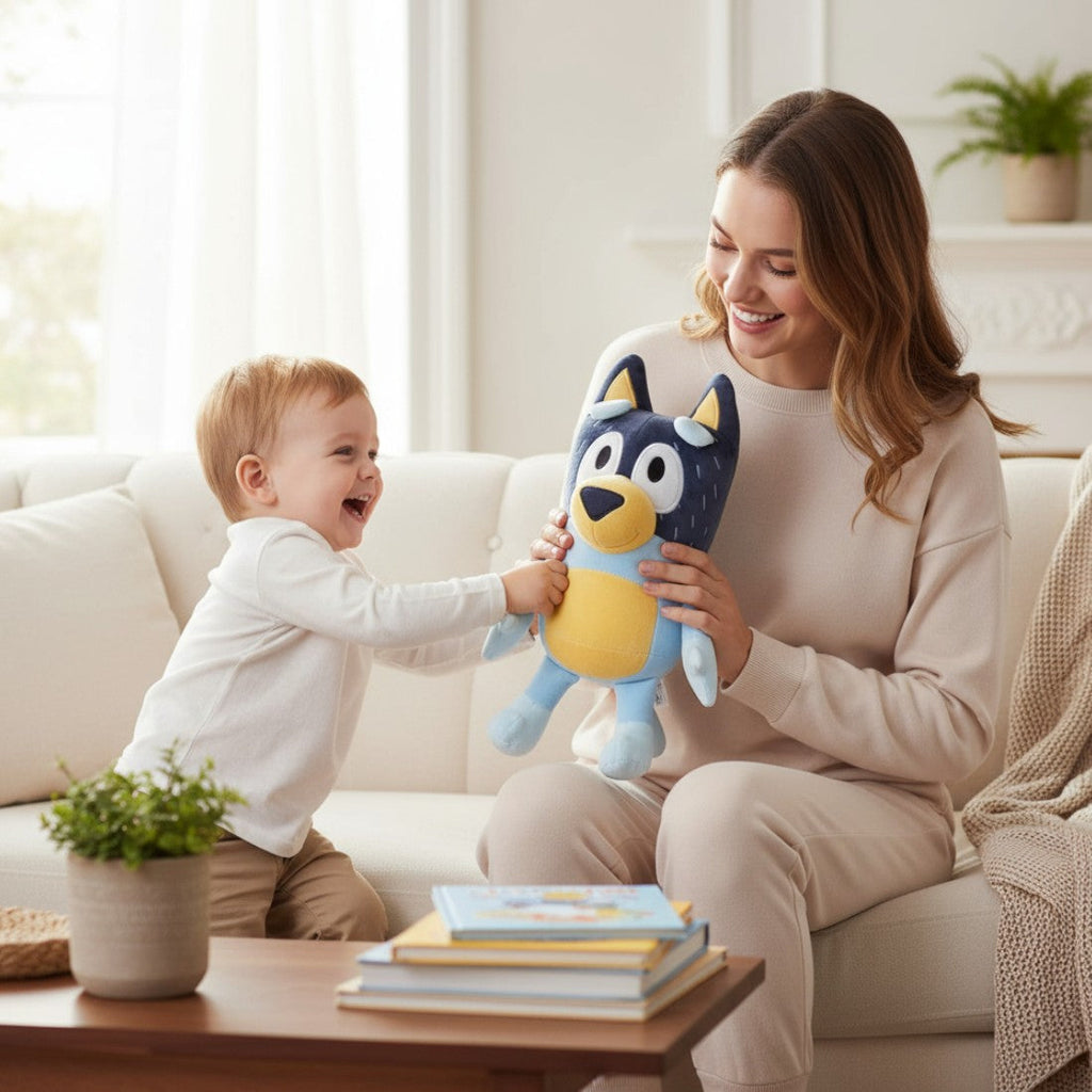 Gosedjur Bluey Bandit supermjuk