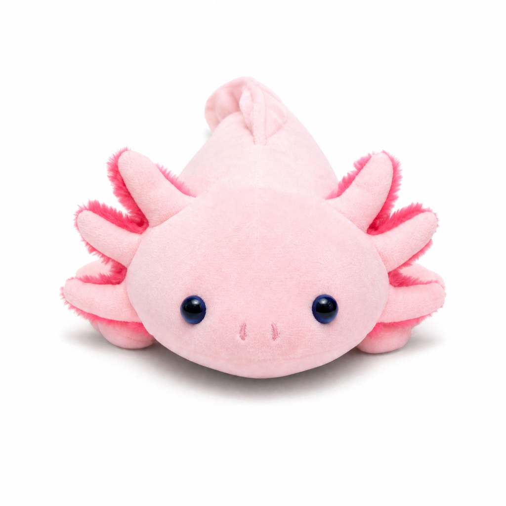 Gosedjur kudde axolotl rosa