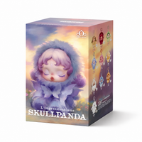 Blind box gosedjur Skullpanda blomtema