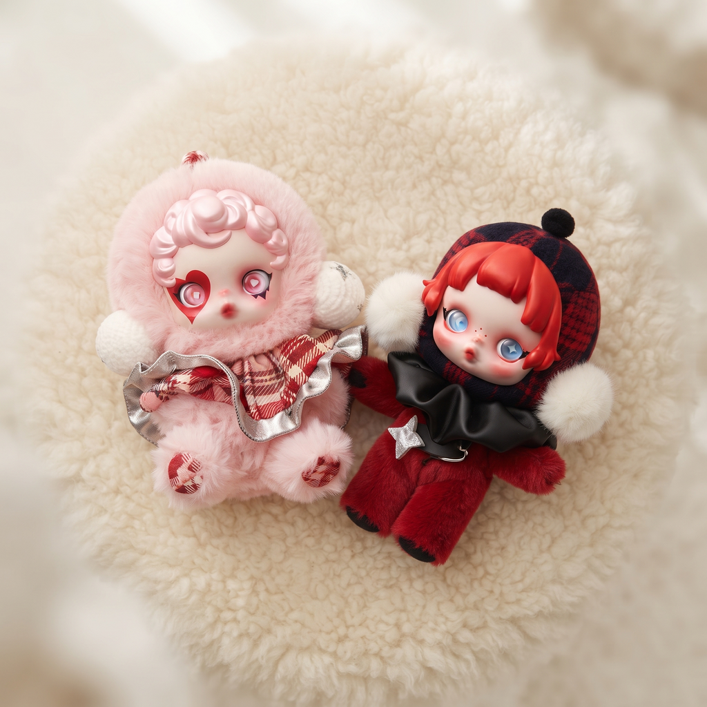 Blind box gosedjur Skullpanda Winter Symphony