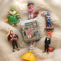 Blind box gosedjur Zootopia Judy & Nick New Journey