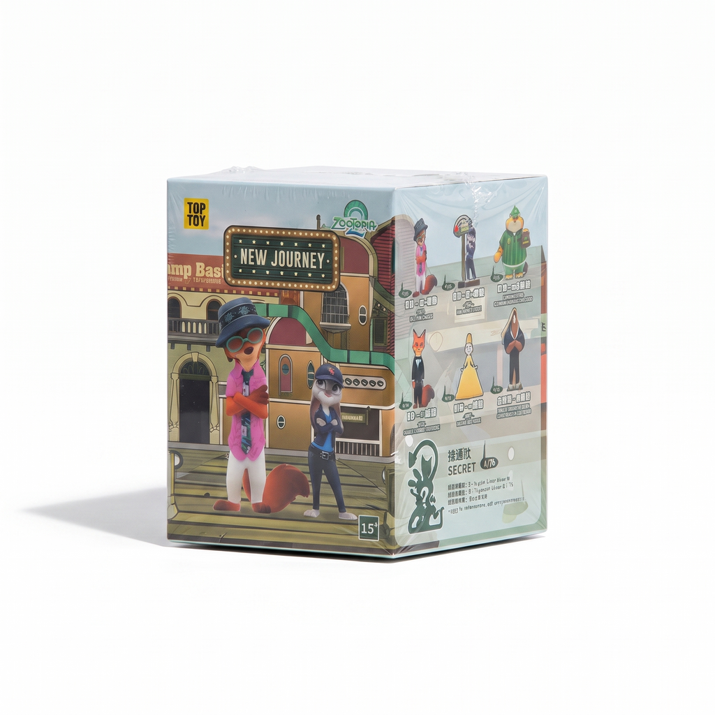 Blind box gosedjur Zootopia Judy & Nick New Journey