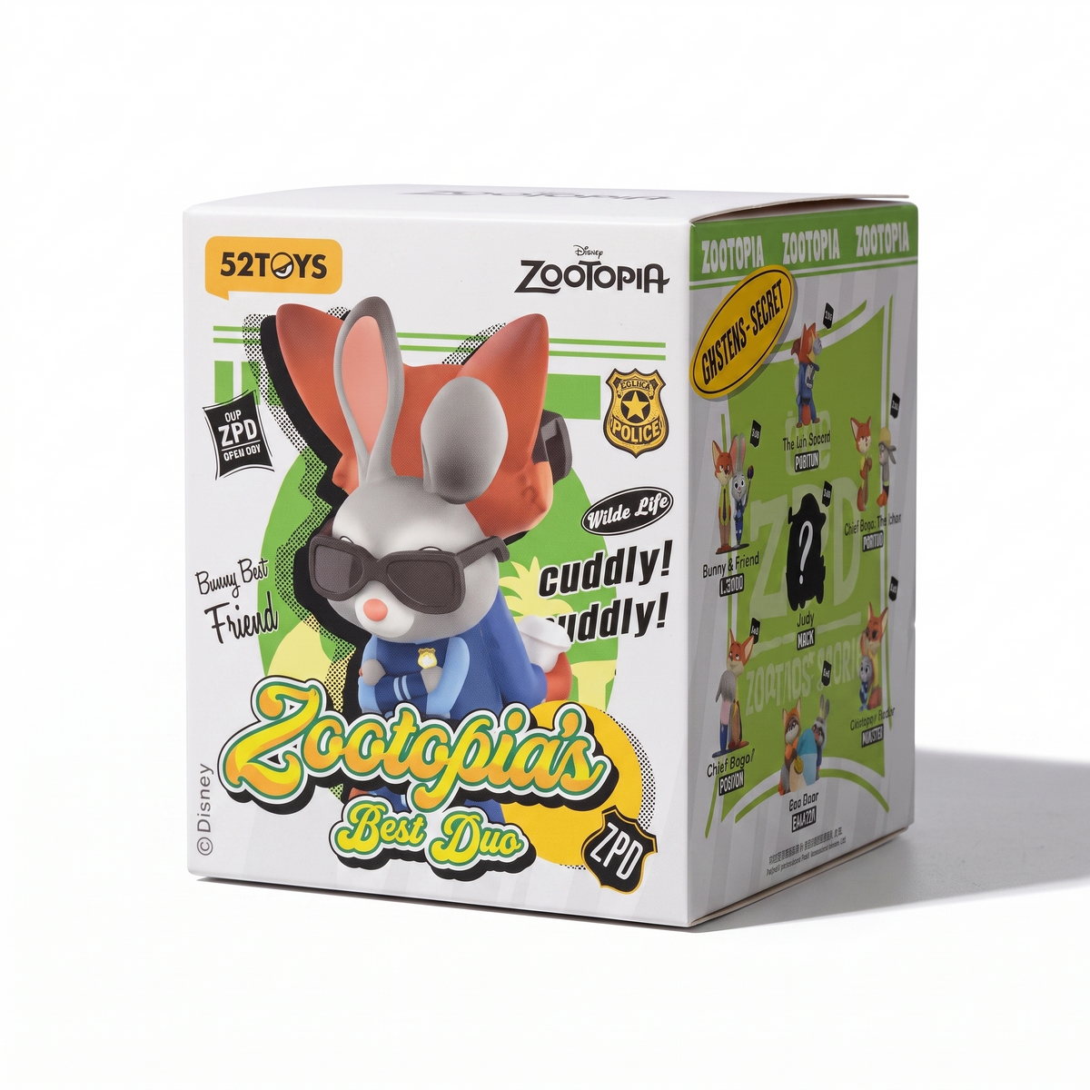 Blind box gosedjur Zootopia Judy och Nick