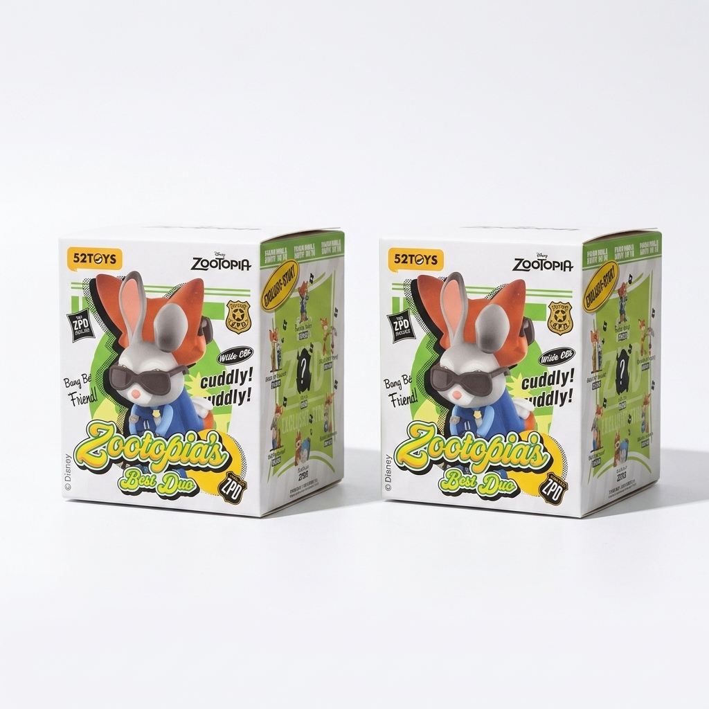 Blind box gosedjur Zootopia Judy och Nick