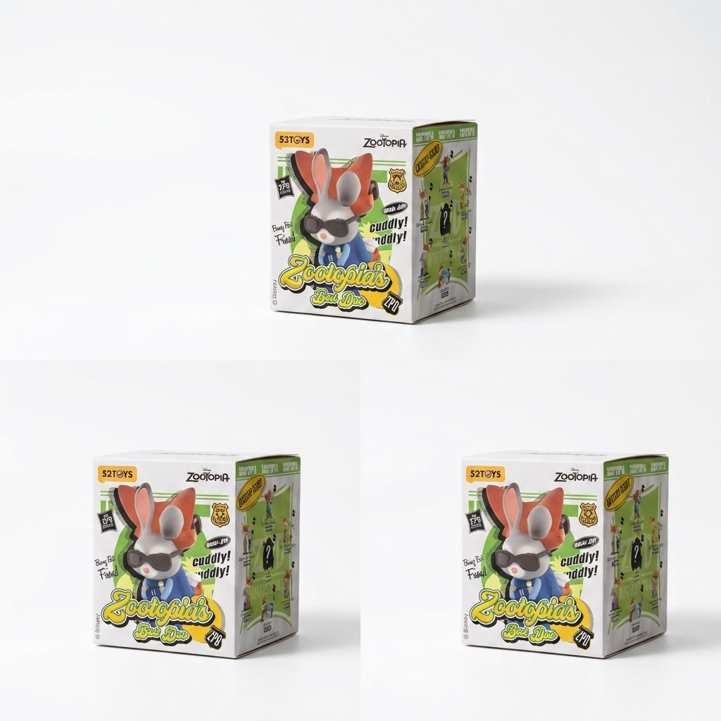 Blind box gosedjur Zootopia Judy och Nick