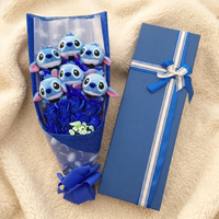 Bukett gosedjur Stitch Gentleman 6 delar