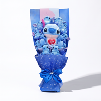 Bukett gosedjur Stitch I Love You