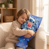 Bukett gosedjur Stitch I Love You