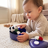 Presentask gosedjur Stitch hjärta alla hjärtans dag