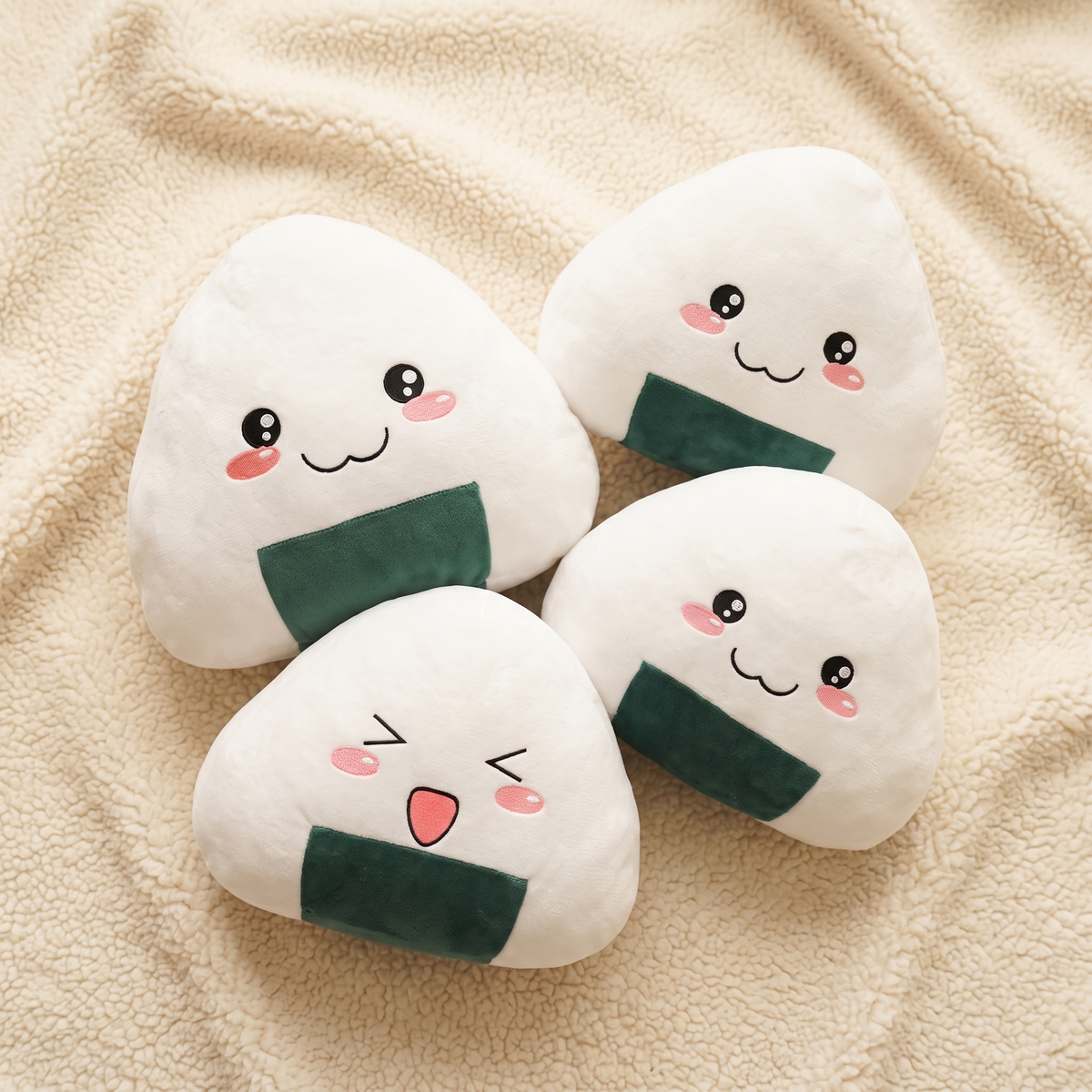 Gosedjur kudde sushi kawaii onigiri