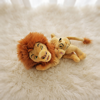 Gosedjur duo Lejonkungen Mufasa och Simba