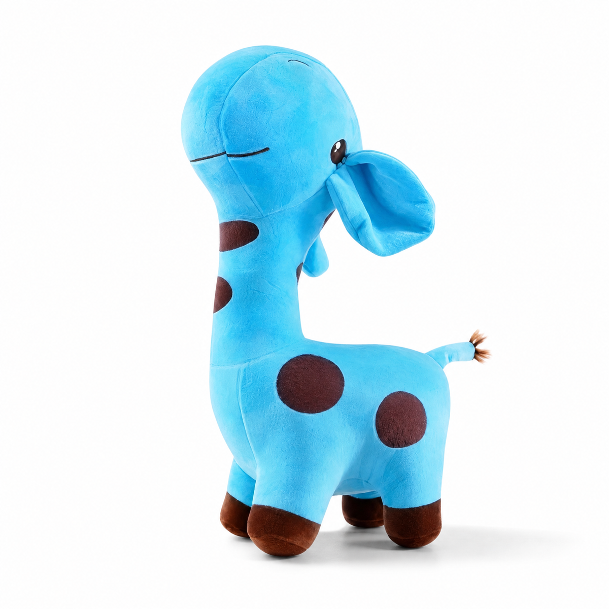 Giraff gosedjur blå mjuk