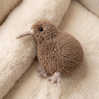 Gosedjur kiwi grå fågel realistisk