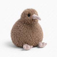 Gosedjur kiwi grå fågel realistisk