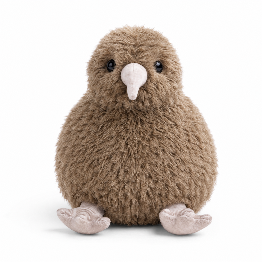 Gosedjur kiwi grå fågel realistisk